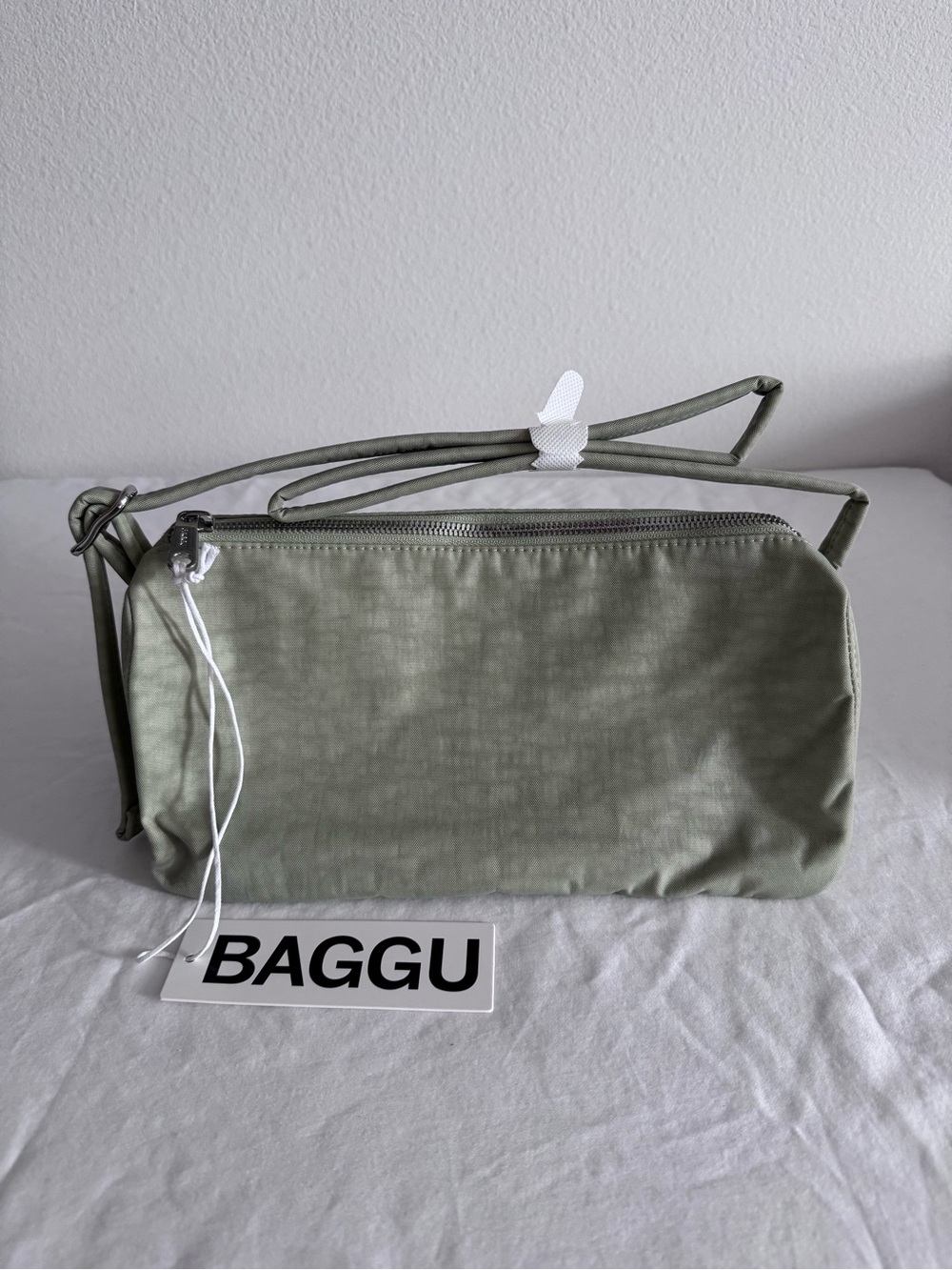 NWT Baggu Nylon Loaf Bag Celadon